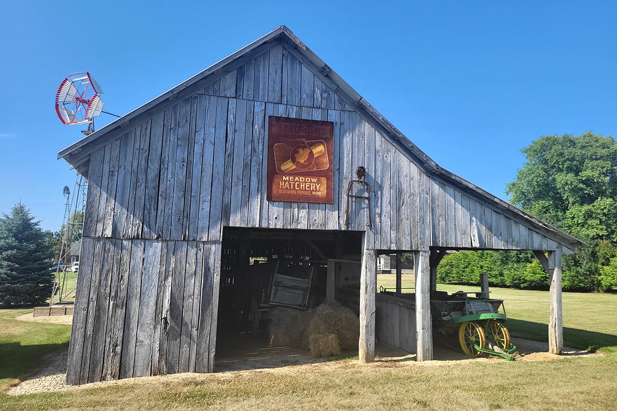 Meadow Hatchery barn