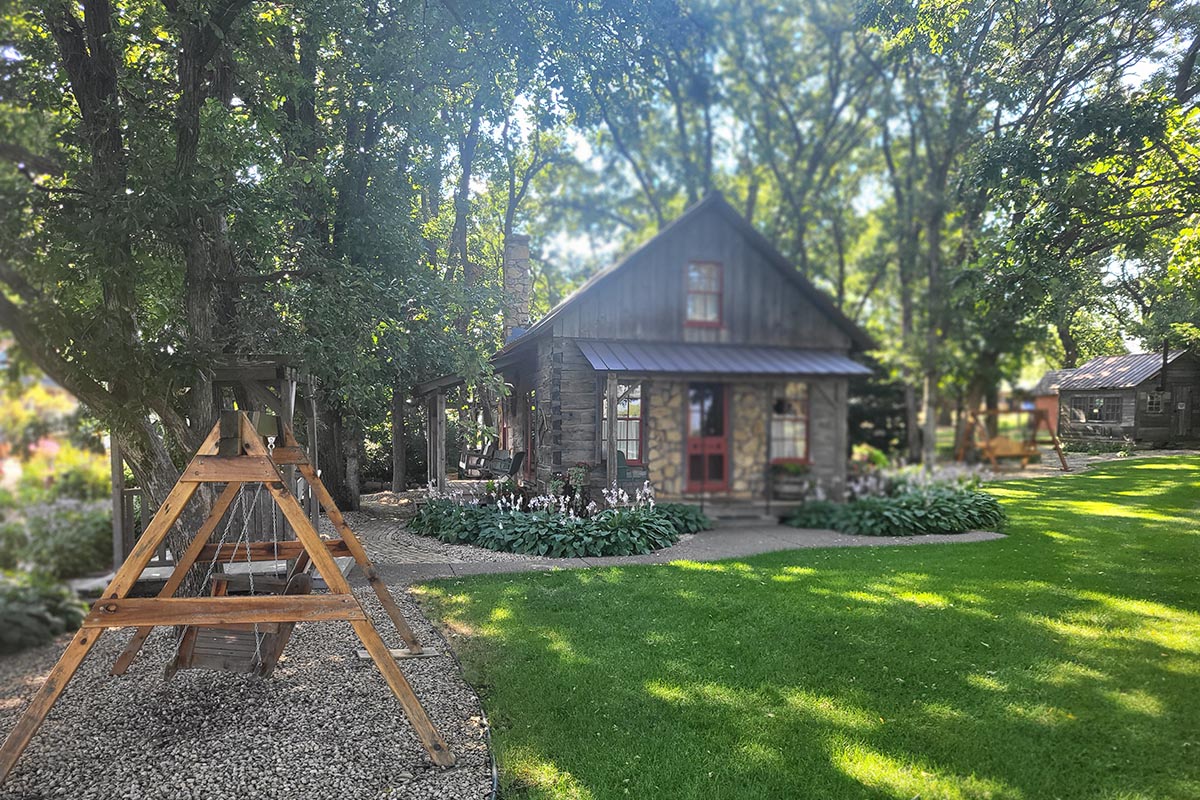 Log cabin