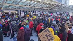 MSP Airport Protest