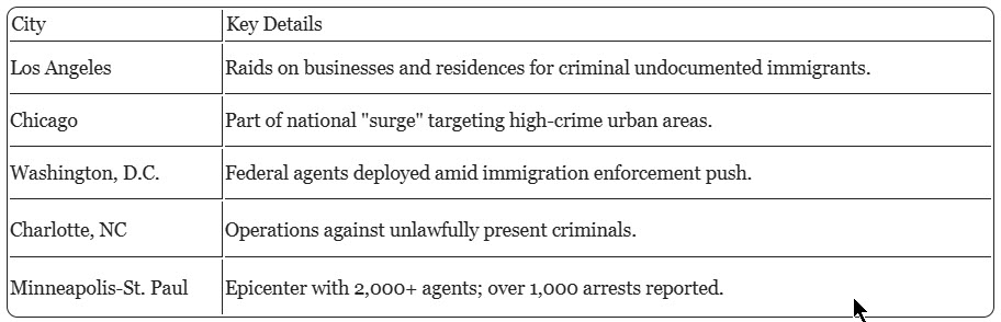 Sanctuary Cities Map