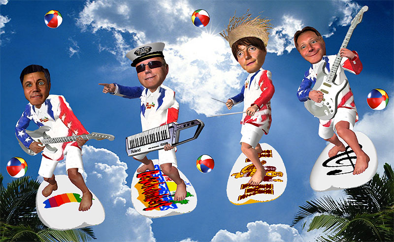 Bob and the Beachcombers, digital avatars
